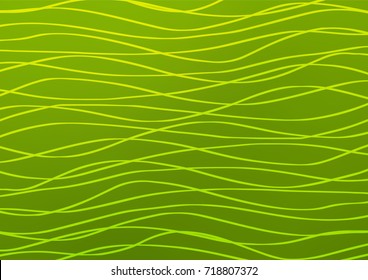 Light Green vector natural abstract texture. Shining colored illustration with doodles in Arabic style. The pattern can be used for coloring books and pages for kids.