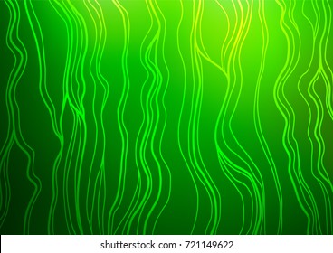 Light Green vector natural abstract pattern. Colorful illustration in abstract style with doodles and Zen tangles. Brand-new design for your business.