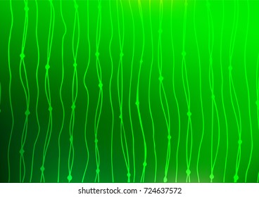 Light Green vector natural abstract pattern. Creative illustration in blurred style with doodles. The textured pattern can be used for website.