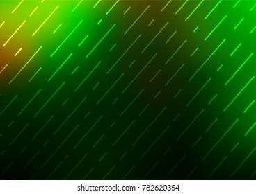 Light Green vector natural abstract pattern. Glitter abstract illustration with doodles and Zen tangles. The completely new template can be used for your brand book.