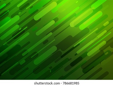 Light Green vector natural abstract pattern. A vague abstract illustration with doodles in Indian style. The completely new template can be used for your brand book.