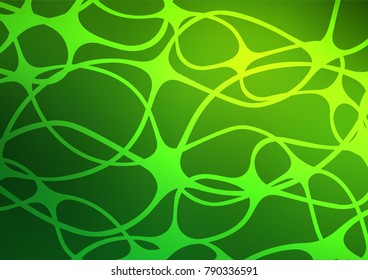 Light Green vector natural abstract texture. Creative illustration in blurred style with doodles and Zen tangles. The elegant pattern can be used as a part of a brand book.