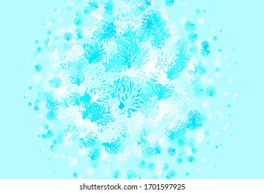 Light Green vector natural artwork with branches. Creative illustration in blurred style with leaves, branches. Pattern for heads of websites, designs.