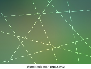 Light Green vector natural elegant texture. Modern geometrical abstract illustration with doodles. Hand painted design for web, wrapping, wallpaper.