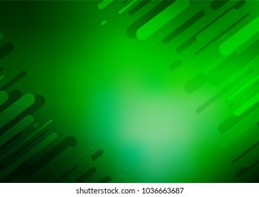 Light Green vector natural elegant pattern. Geometric doodle illustration in Origami style with gradient. The template can be used as a background for cell phones.