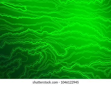 Light Green vector natural elegant texture. An elegant bright illustration with lines in Natural style. A completely new template for your business design.