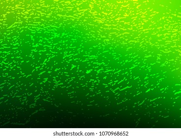 Light Green vector natural elegant template. Colorful abstract illustration with lines in Asian style. Hand painted design for web, wrapping, wallpaper.