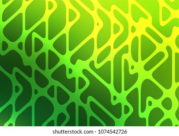 Light Green vector natural elegant pattern. An elegant bright illustration with lines in Natural style. Hand painted design for web, wrapping, wallpaper.