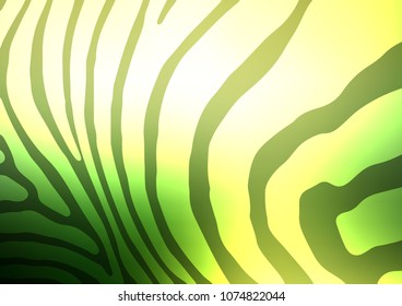 Light Green vector natural elegant background. Brand-new colored illustration in blurry style with doodles. A completely new design for your business.