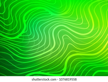 Light Green vector natural elegant template. Ethnic elegant natural pattern with gradient. A completely new template for your business design.