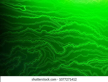 Light Green vector natural elegant template. Decorative shining illustration with doodles on abstract template. Brand-new design for your business.