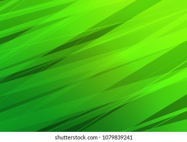 Light Green vector natural elegant texture. Glitter abstract illustration with doodles and Zen tangles. Brand new style for your business design.