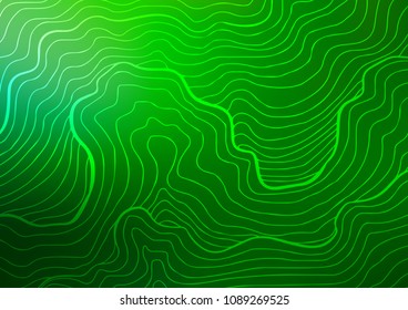 Light Green vector natural elegant template. A completely new color illustration in doodle style. The elegant pattern can be used as a part of a brand book.