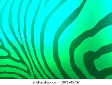 Light Green vector natural elegant texture. Ethnic elegant natural pattern with gradient. Brand-new design for your business.