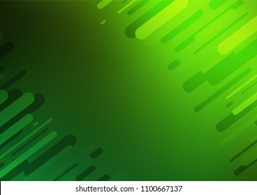 Light Green vector natural elegant background. Colorful illustration in abstract style with doodles and Zen tangles. Brand-new design for your business.