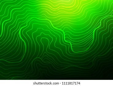 Light Green vector natural elegant template. Ethnic elegant natural pattern with gradient. Brand-new style for your business design.