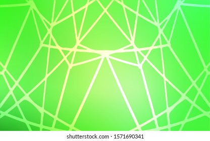 Light Green vector natural elegant template. Childish elegant natural pattern with gradient. The pattern can be used for coloring books and pages for kids.