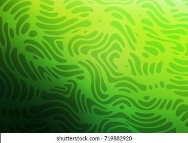 Light Green vector natural elegant background. Ethnic elegant natural pattern with gradient. A new texture for your design.