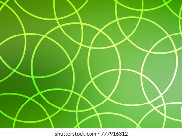 Light Green vector natural elegant texture. Glitter abstract illustration with doodles and Zen tangles. Hand painted design for web, wrapping, wallpaper.