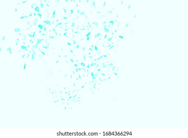 Light Green vector natural pattern with leaves. leaves on blurred abstract background with gradient. A new texture for your wallpaper design.