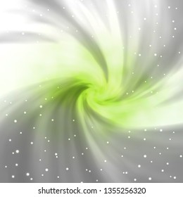 Light Green vector pattern with abstract stars. Colorful illustration with abstract gradient stars. Pattern for new year ad, booklets.