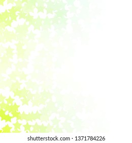 Light Green vector pattern with abstract stars. Colorful illustration with abstract gradient stars. Pattern for new year ad, booklets.