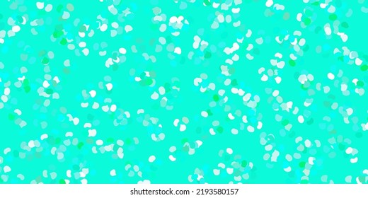 Light green vector pattern with abstract shapes. Colorful illustration with simple gradient shapes. Simple illustration for your web site.