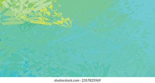 Light Green vector pattern with abstract shapes. Simple design in abstract style with gradient forms. Elegant design for wallpaper set.