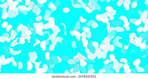 Light green vector pattern with abstract shapes. Colorful illustration with simple gradient shapes. Modern design for your ads.