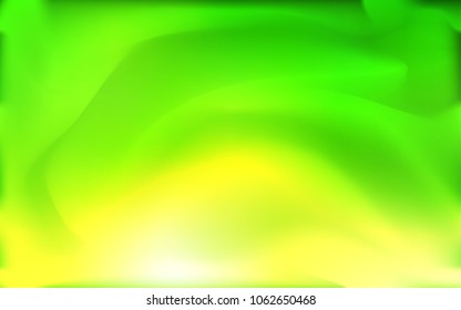 Light Green vector pattern with bent ribbons. A completely new color illustration in marble style. Marble design for your web site.