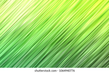 Light Green vector pattern with bent lines. Shining illustration, which consist of blurred lines, circles. A completely new marble design for your business.