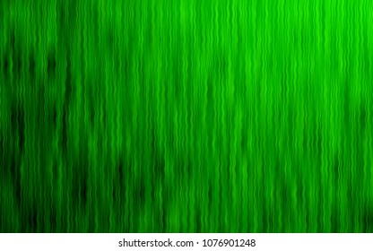 Light Green vector pattern with bent ribbons. A completely new color illustration in marble style. Textured wave pattern for backgrounds.