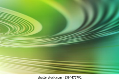 Light Green vector pattern with bent lines. Colorful illustration in simple style with gradient. Template for cell phone screens.