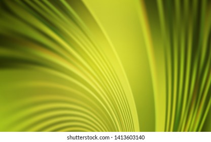 Light Green vector pattern with bent lines. A completely new colorful illustration in simple style. Pattern for your business design.