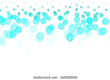 Light Green vector pattern with bent lines. Colorful geometric sample with gradient lines.  A completely new design for your business.