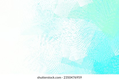 Light Green vector pattern with bent lines. A shining illustration, which consists of curved lines. Simple template for your design.