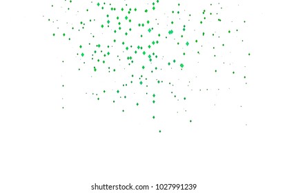 Light Green vector pattern. Brand-new rectangular template. Shining geometric sample. Repeating theme with rectangular shapes. Texture for your design.