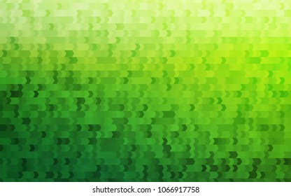 Light Green vector pattern. Brand-new rectangular template. Shining geometric sample. Repeating theme with rectangular shapes. Texture for your design.