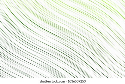 Light Green vector pattern with bubble shapes. Blurred geometric sample with gradient bubbles.  A completely new template for your business design.