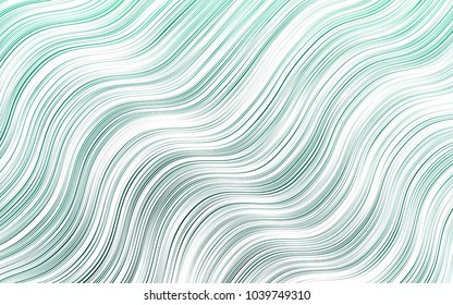 Light Green vector pattern with bubble shapes. Geometric illustration in marble style with gradient.  The template for cell phone backgrounds.