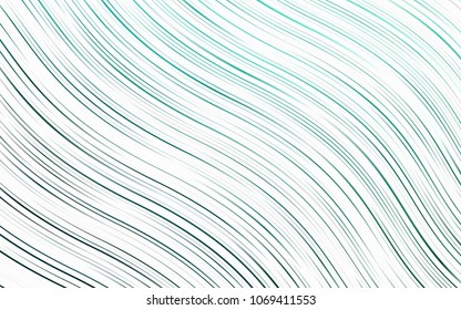 Light Green vector pattern with bubble shapes. Creative geometric illustration in marble style with gradient. Brand-new design for your ads, poster, banner.