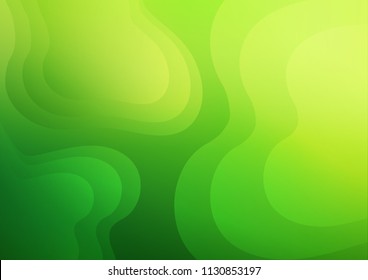 Light Green vector pattern with bubble shapes. Brand new colored illustration in marble style with gradient. A completely new marble design for your business.