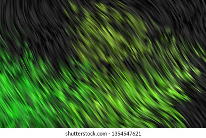 Light Green vector pattern with bubble shapes. Colorful abstract illustration with gradient lines. The elegant pattern for brand book.