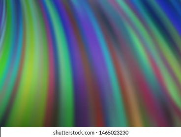 Light Green vector pattern with bubble shapes. Creative geometric illustration in marble style with gradient. A completely new marble design for your business.