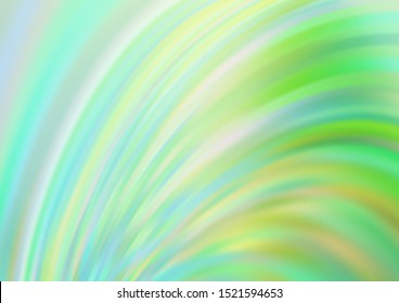 Light Green vector pattern with bubble shapes. Brand new colored illustration in marble style with gradient. The elegant pattern for brand book.