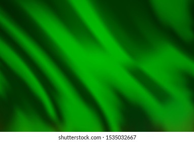 Light Green vector pattern with bubble shapes. Colorful abstract illustration with gradient lines. A new texture for your  ad, booklets, leaflets.