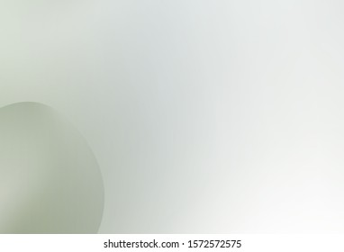 Light Green vector pattern with bubble shapes. Creative geometric illustration in memphis style with gradient. A new texture for your  ad, booklets, leaflets.