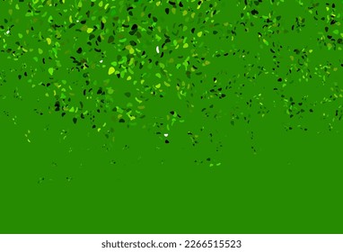 Light Green vector pattern with chaotic shapes. Illustration with colorful gradient shapes in abstract style. Best smart design for your business.