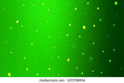 Light Green vector pattern with christmas snowflakes. Modern geometrical abstract illustration with crystals of ice. The pattern can be used for year new  websites.