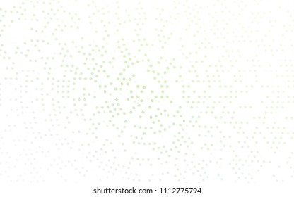 Light Green vector pattern with christmas stars. Modern geometrical abstract illustration with stars. The template can be used as a background.